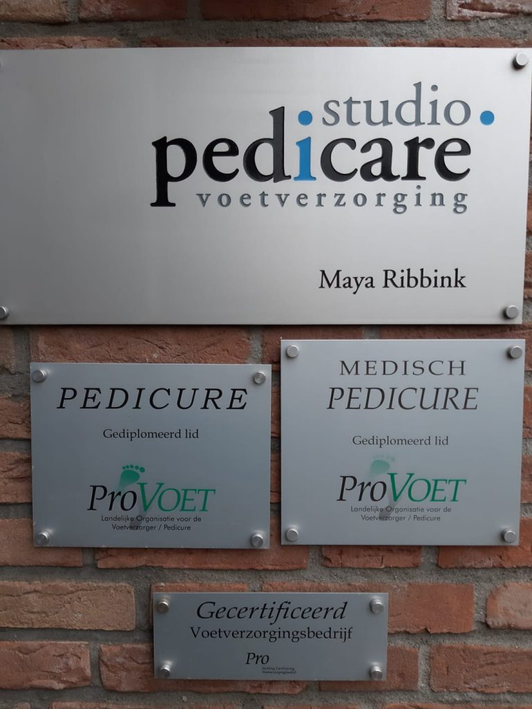 Studio Pedicare certificaten